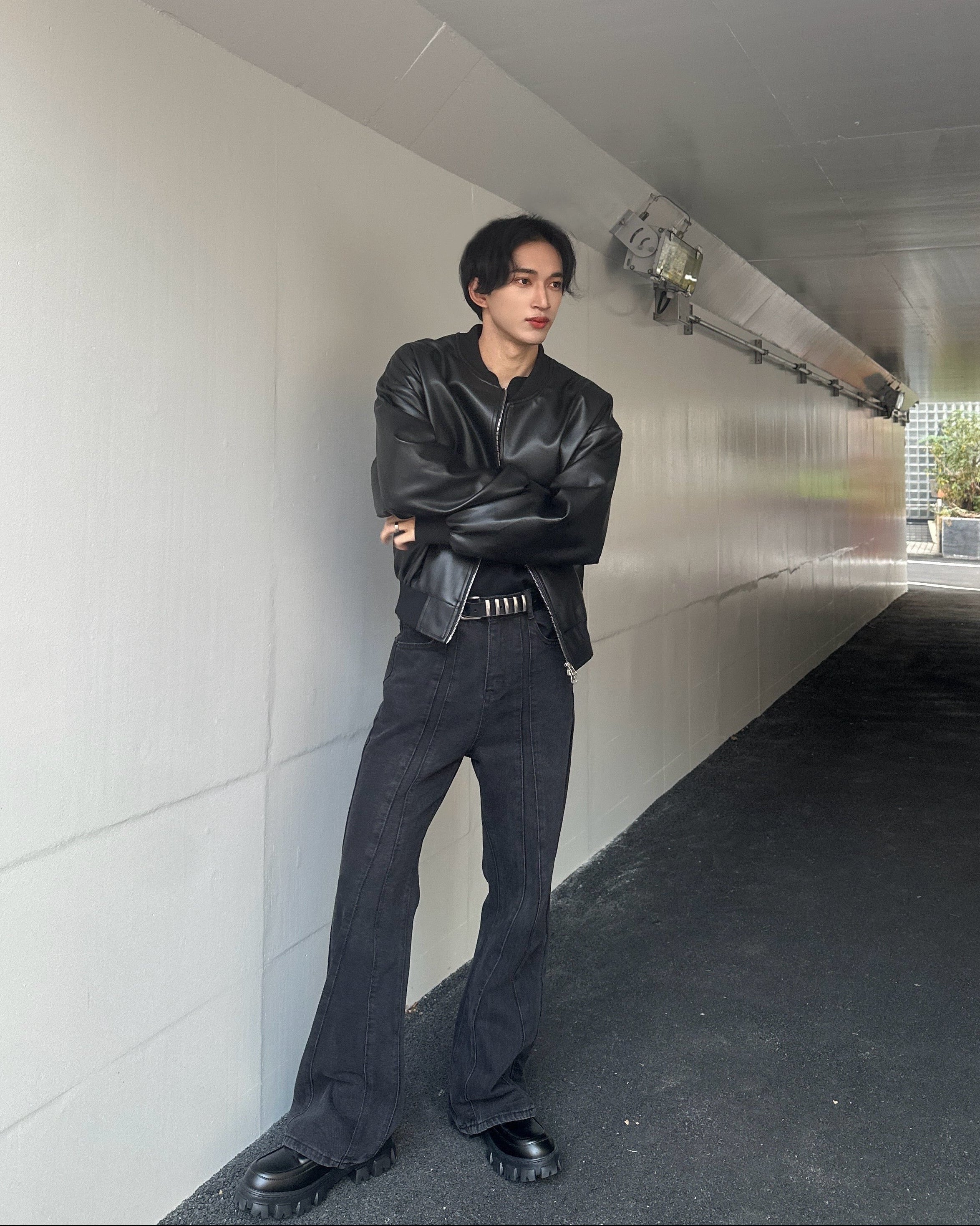 クールショートレザージャケット Ot30038