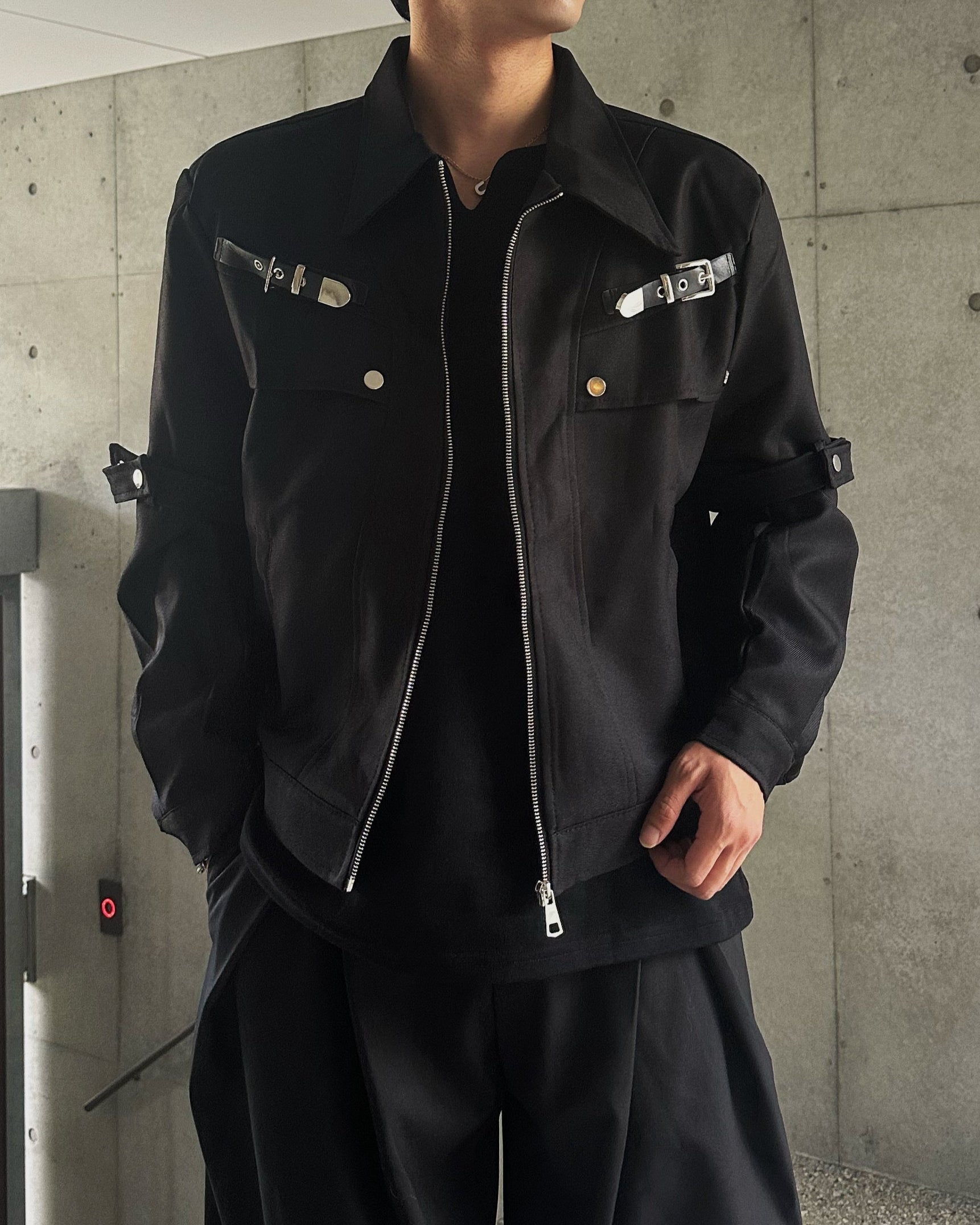 サイレントバックルジップジャケット Ot30025