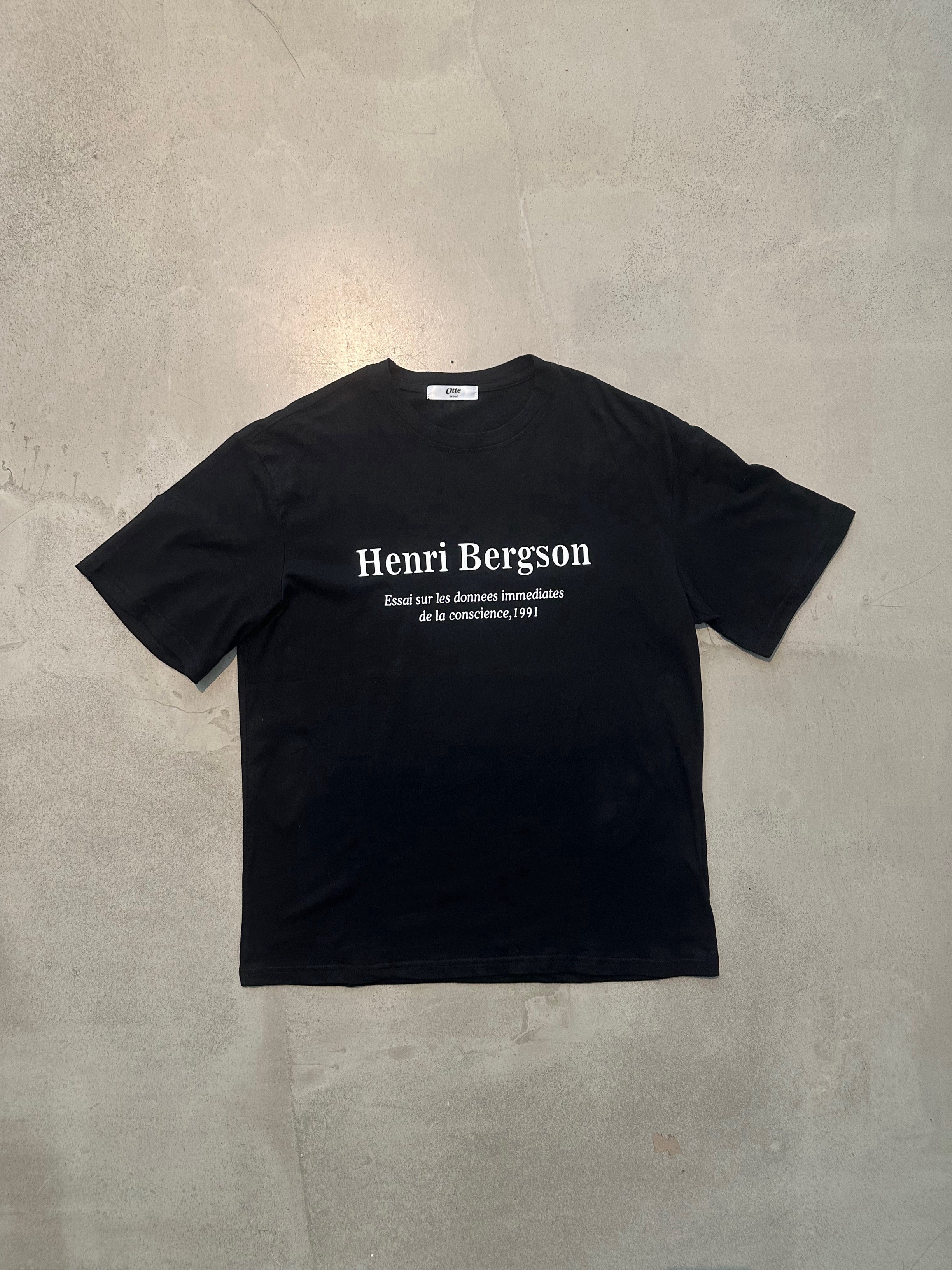 Henri Bergson Tシャツ Ot20009
