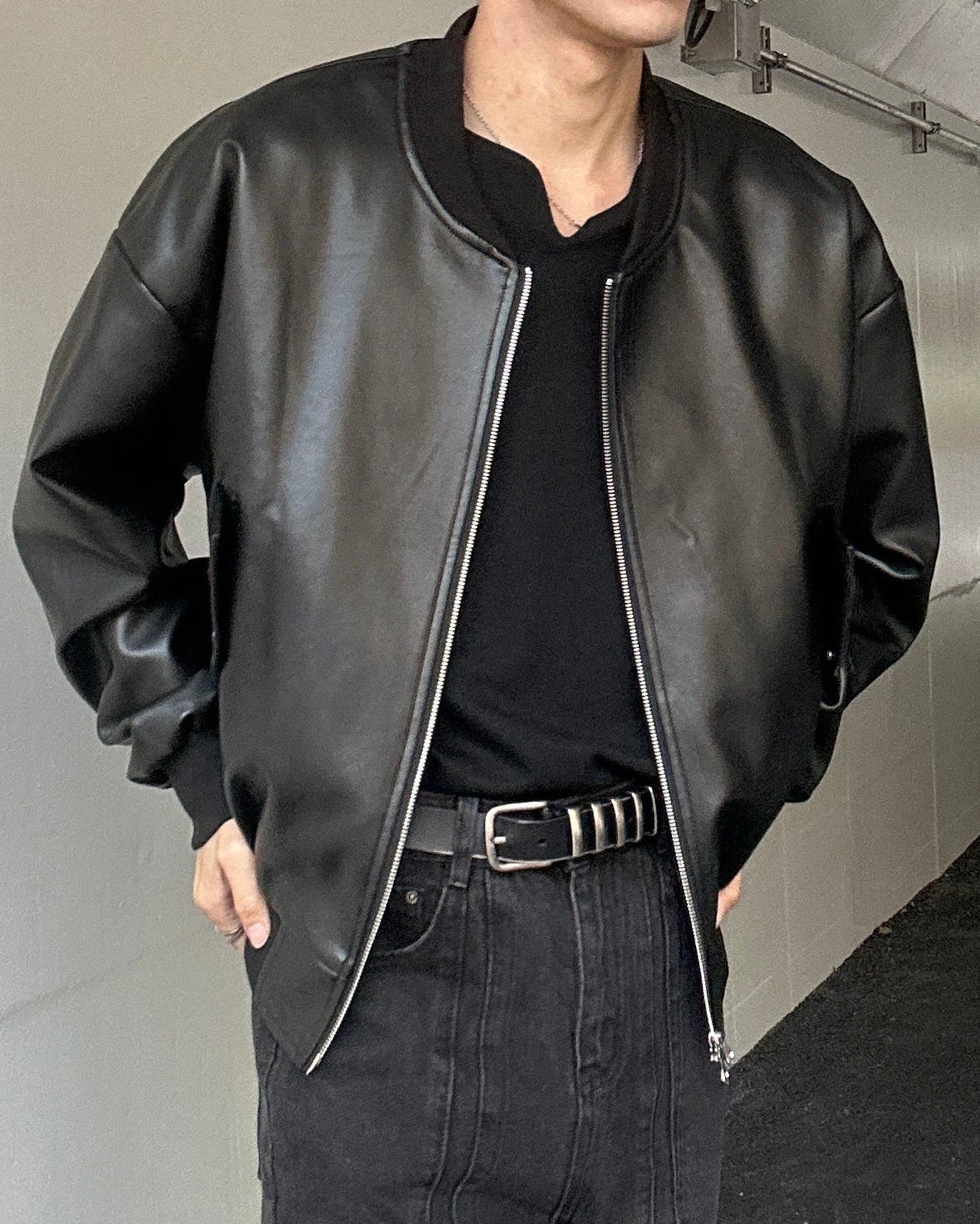 クールショートレザージャケット Ot30038