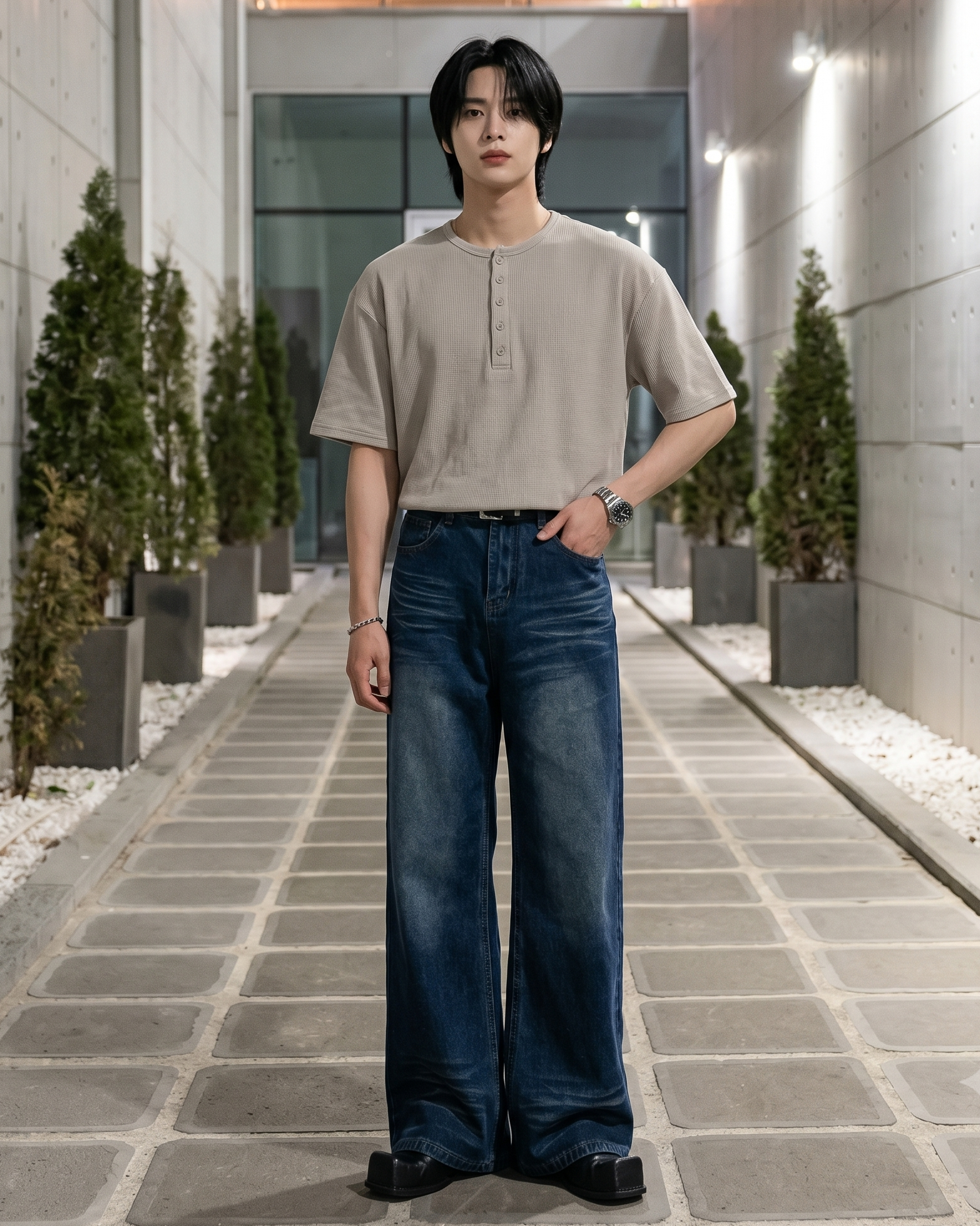 ヘンリールーズTシャツ Ot20185