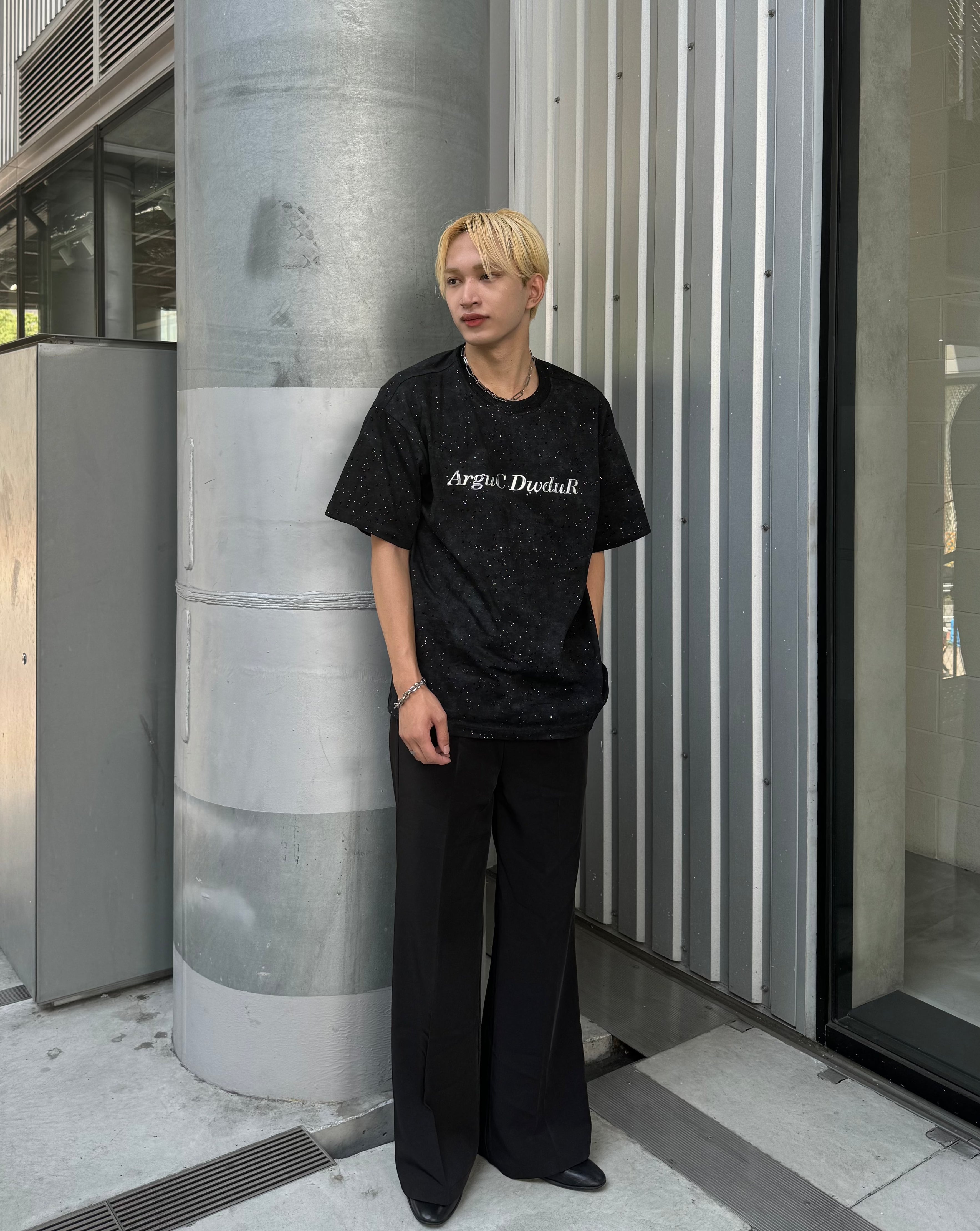 スパークシルバーロゴTシャツ Ot4700