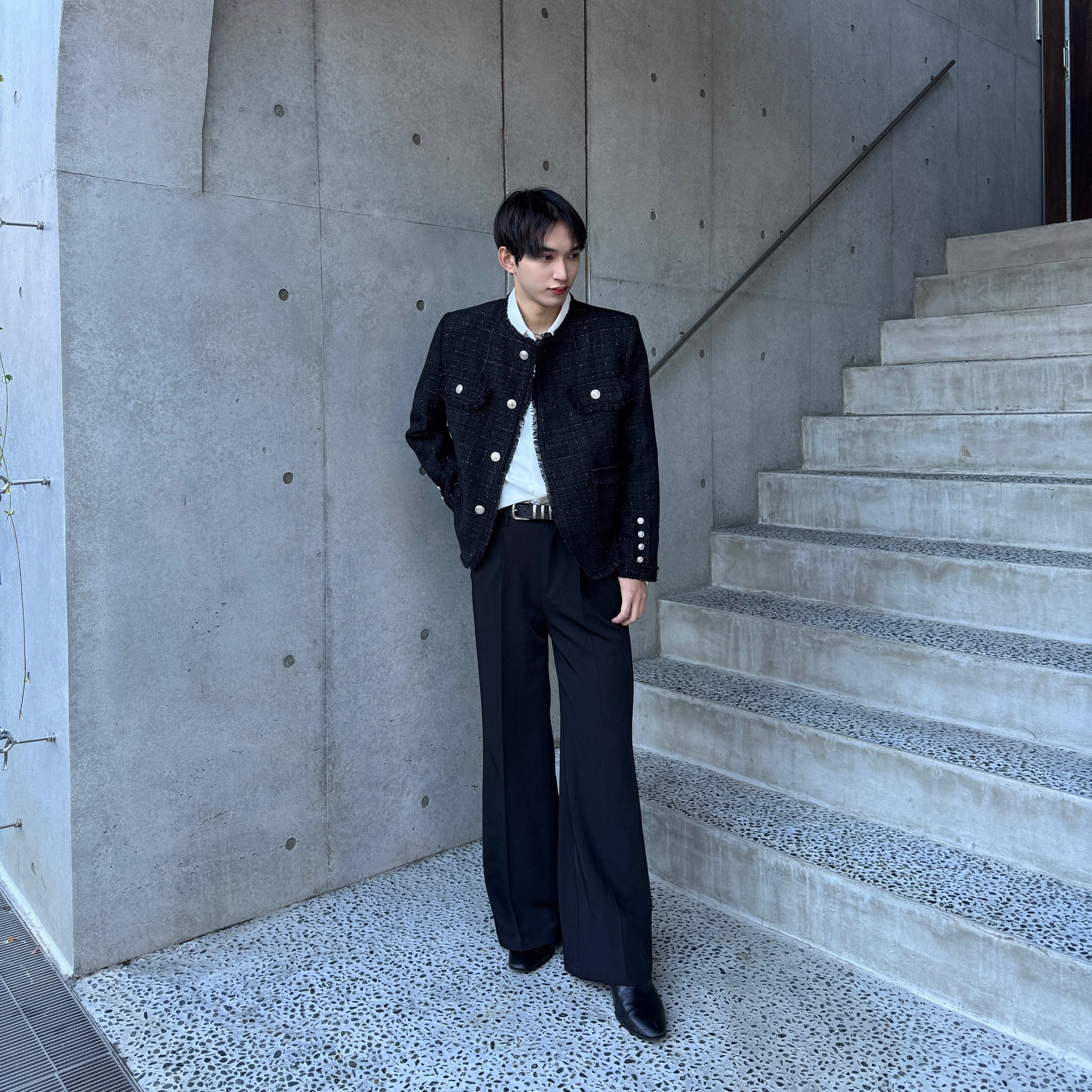 アイドルラグジュアリーツイードジャケット Ot4776