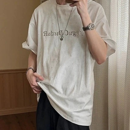 スパークシルバーロゴTシャツ Ot4700