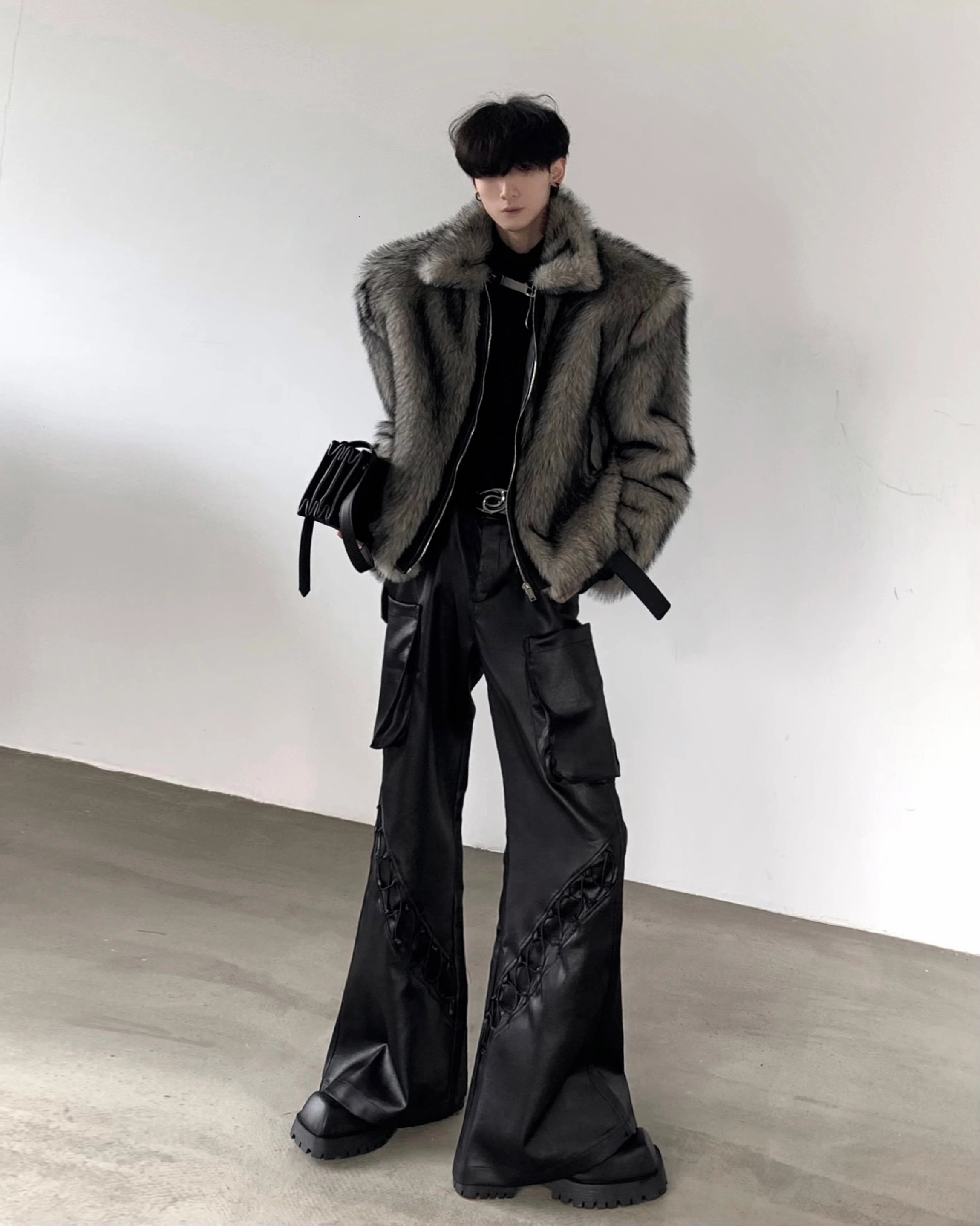 レトロファーショートジャケット Ot30036