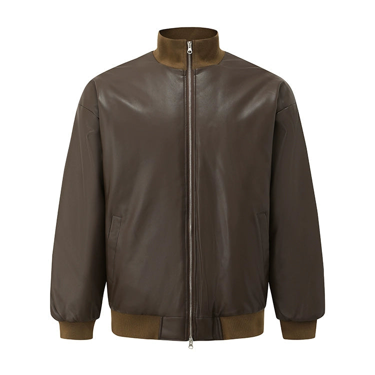 ショートPUレザージャケット Ot30042