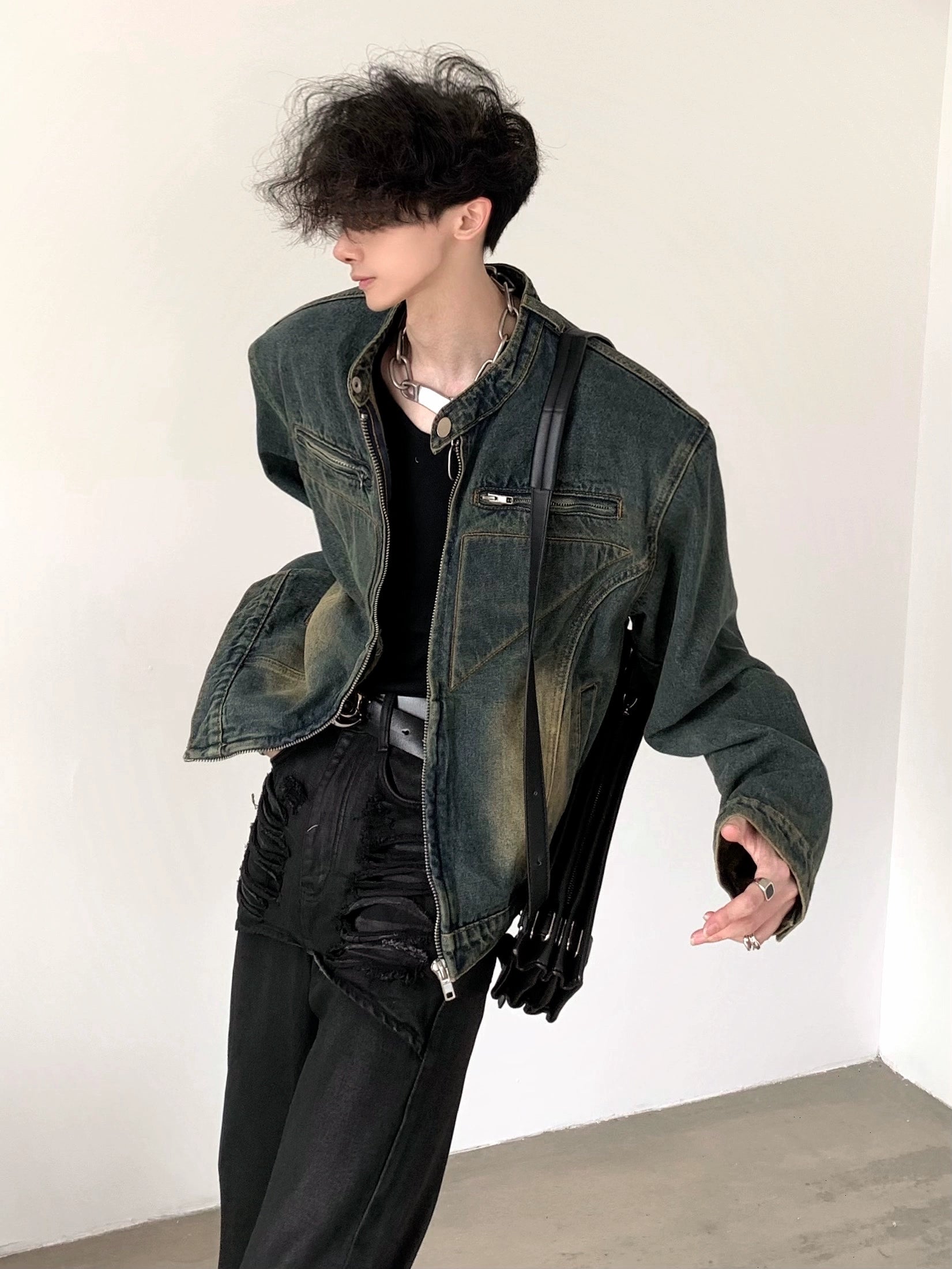 vintage デニムジャケットアウター vintage デニムジャケットアウター
