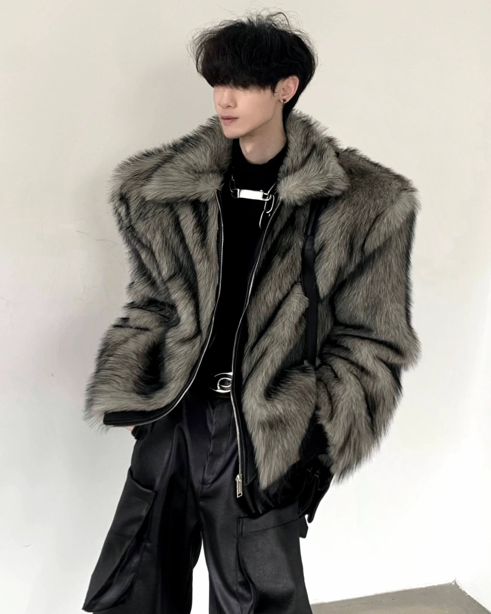 レトロファーショートジャケット Ot30036