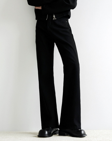 FOXEY NY ブラック フレアパンツ ブラックフレアパンツ Ot11716