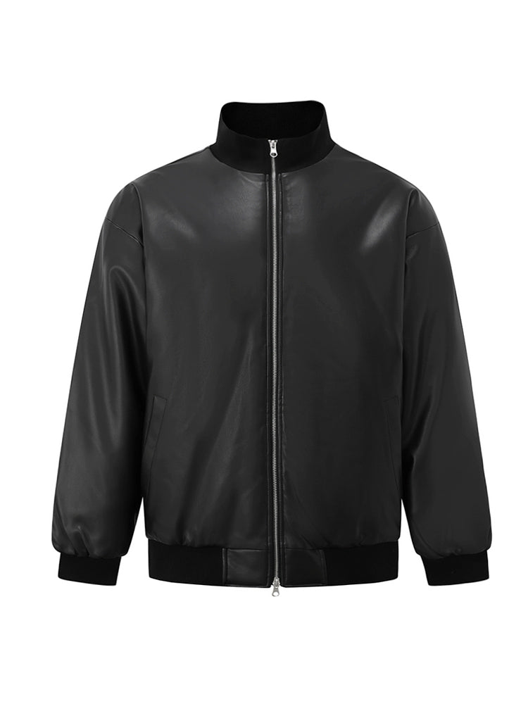 ショートPUレザージャケット Ot30042