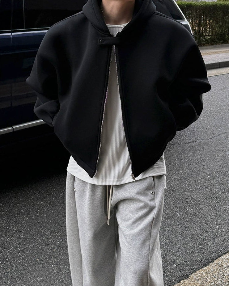 ショートスウェットパーカー Ot20121