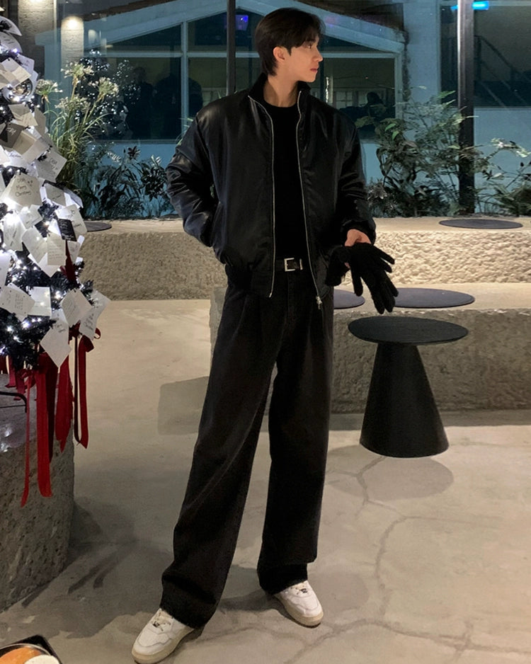 ショートPUレザージャケット Ot30042