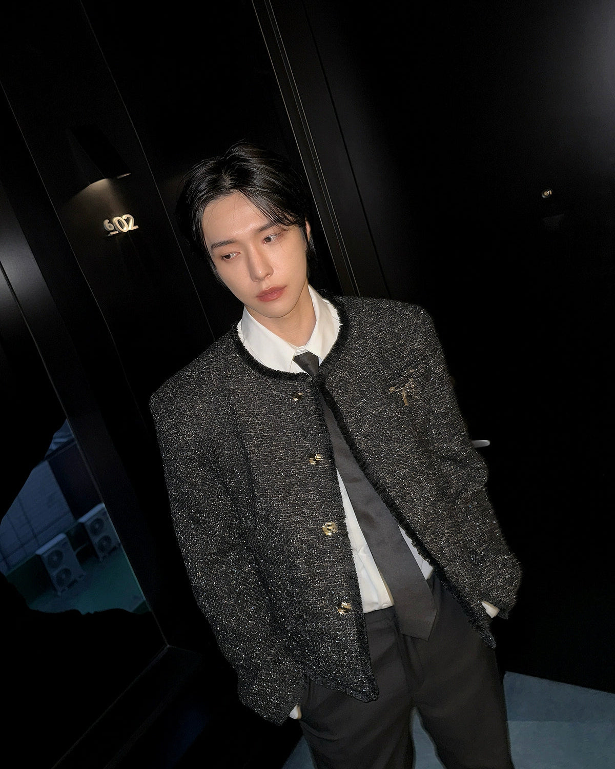 ラグジュアリーミックスツイードジャケット Ot30047