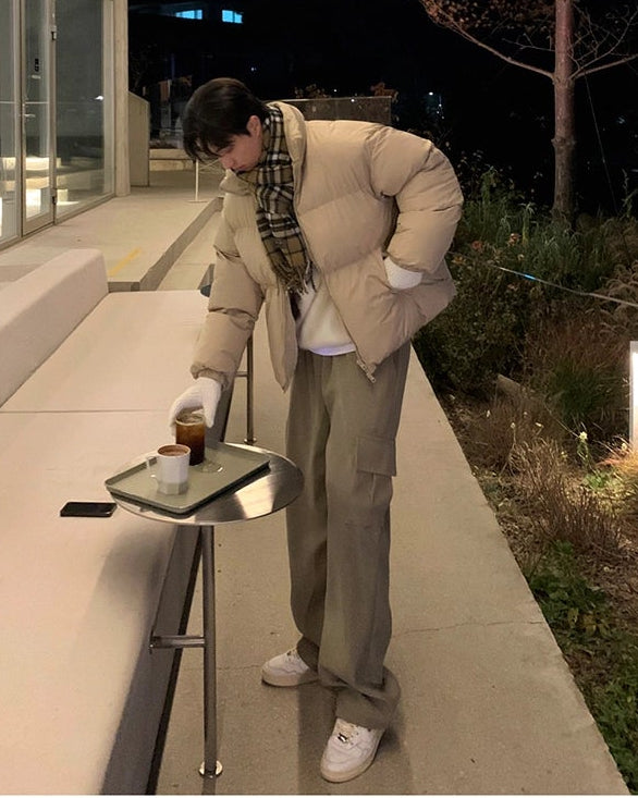 コリアンシンプルダウンジャケット Ot30044