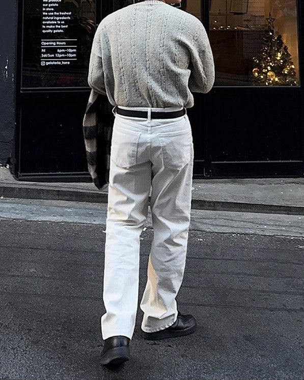 カジュアルヘンリーニットシャツ Ot20119