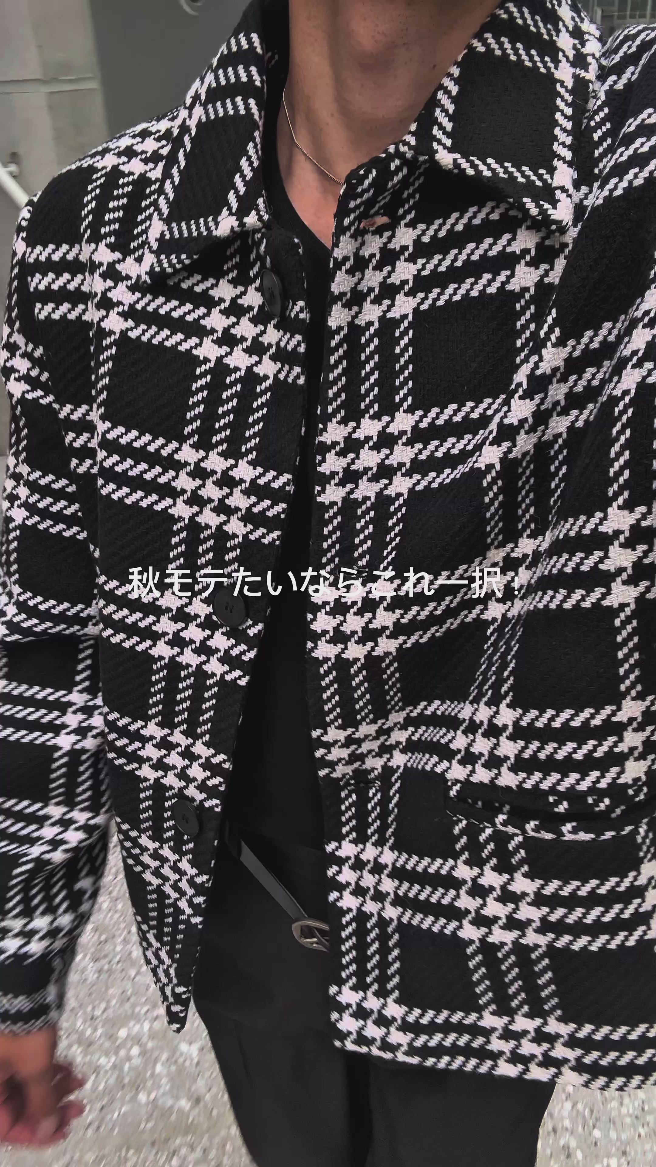 TIGHTBOOTH フランネルジャケット ブラック/ホワイトチェック TIGHTBOOTH フランネルジャケット ブラック/ホワイトチェック - メルカリ