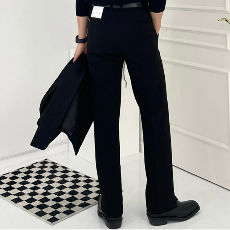 ロングレングスフレアスラックスOt1763|韓国メンズファッション通販 – Otte