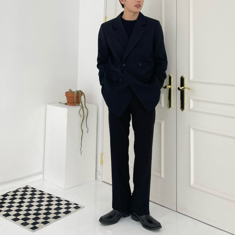 ロングレングスフレアスラックスOt1763|韓国メンズファッション通販 – Otte