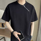 ジップデザインモードTシャツ Ot5220