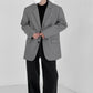 gray stylish tailored jacket Ot5078