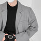 gray stylish tailored jacket Ot5078